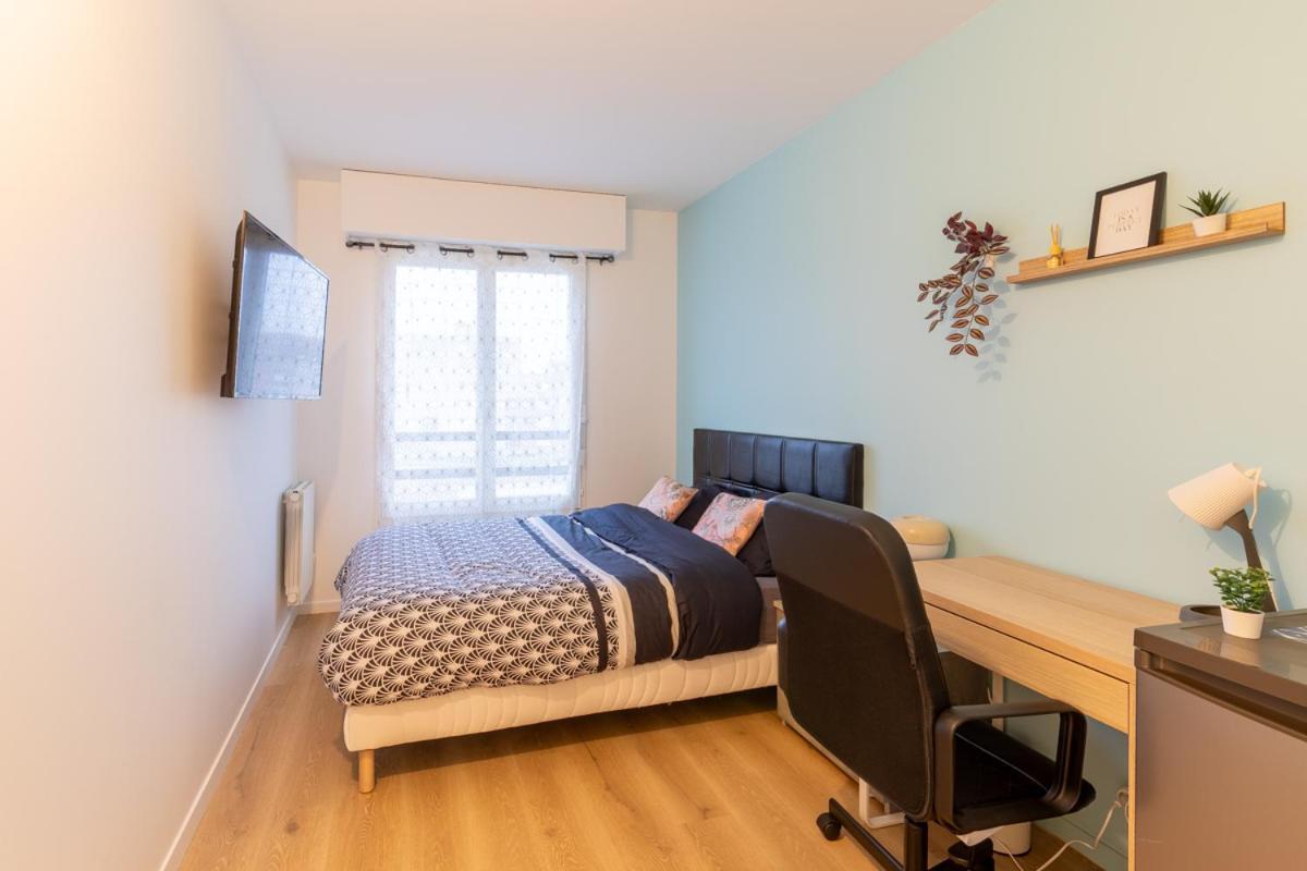 Le Beau Refuge Parisien De Cergy - Parisian Modern Flat At Cergy Bed & Breakfast Exterior foto